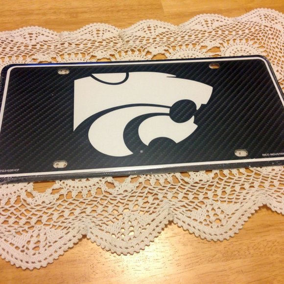 Kansas State vanity plate, Affinity Licensed Auto Tag - Picture 1 of 4